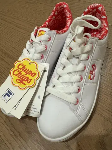 FILA COURT DELUXE 화이트 Chupa Chups 24cm