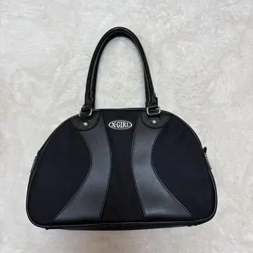 X-girl BOWLING BAG BLACK