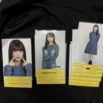 노기자카46 데님 스커트 브로마이드 묶음 판매