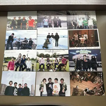 Mr.Children 엽서 30장, 투어 굿즈 카탈로그 4권