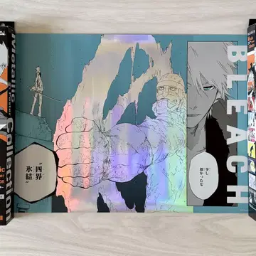 BLEACH 블리치 히츠가야 토시로 메탈릭 포스터 랜드마크