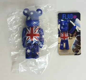 MEDICOMTOY BE@RBRICK FLAG 호주 100% 시리즈7