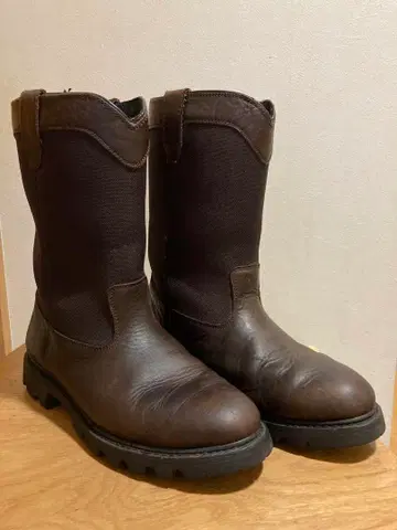 비브람 밑창 페코스 부츠 브라운 사이즈 약 27.5cm