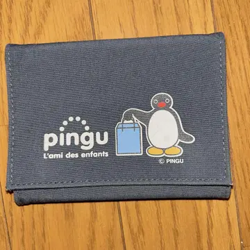 핑구 3단 폴더형 지갑