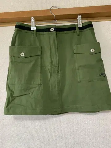 Callaway 올리브 그린 스커트 L