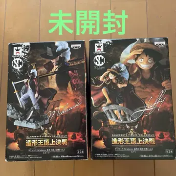 ONE PIECE 조형왕 정상결전 Vet2 루피 미호크 피규어 2체 세트