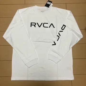 RVCA 화이트 긴팔 티셔츠 L 사이즈