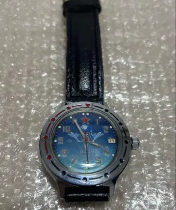 Vostok 보스토크 구소련제 블루 페이스 코만다스키 CCCP
