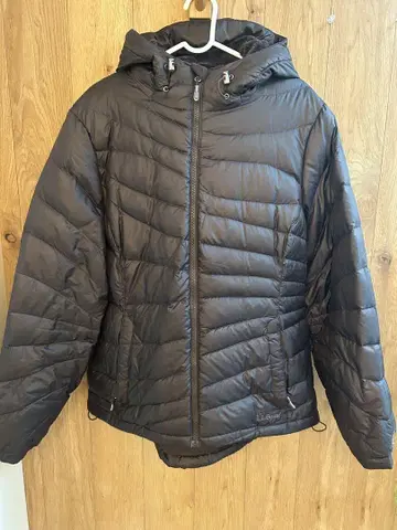 L.L.Bean 엘엘빈 다운 자켓 무지 브라운 L 사이즈