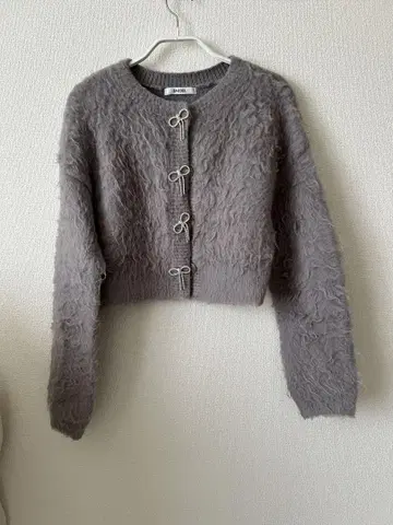 SNIDEL 그레이 가디건 ONE SIZE