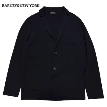 BARNEYS NEW YORK 스트레치 니트 자켓 네이비 사이즈 M