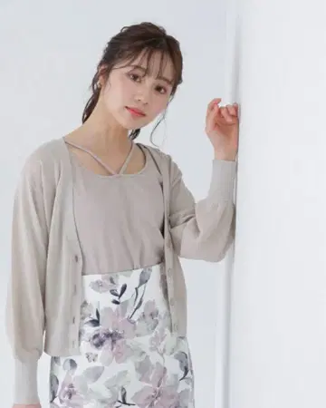 프로포션 바디 드레싱 시어 가디건