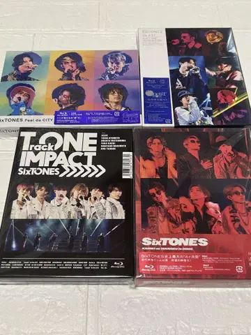 SixTONES 라이브 Blu-ray 세트