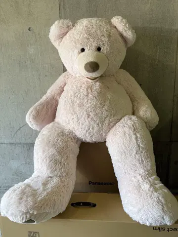 코스트코 곰 135cm hugfun 봉제 인형 핑크