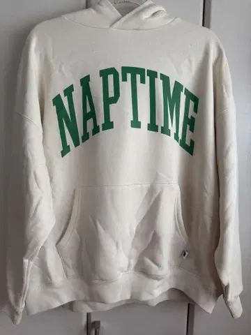 Nissy Naptime 후드 맨투맨 Ivory