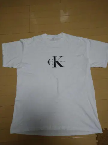 Calvin Klein 티셔츠 미국제 화이트