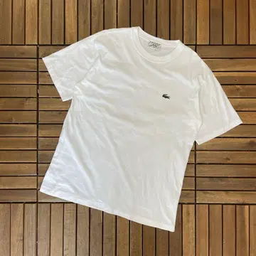 LACOSTE SPORT 라코스테 크루넥 반팔 티셔츠 문자 와니 자수