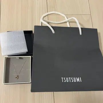 TSUTSUMI K10PG 다이아몬드 쁘띠 목걸이