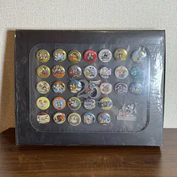 도쿄 디즈니 리조트 25주년 기념 캔뱃지 캔배지 프레임