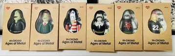 AMOS TOY Ages of Metal 미개봉품 6체 세트 SILAS