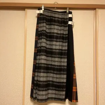 O'NeIL of DUBLIN 체크 무늬 롱 스커트