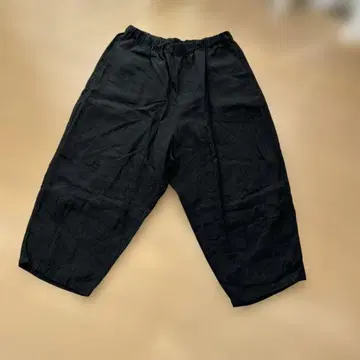 미사용 프렌치브륌 merci 린넨 블랙 팬츠