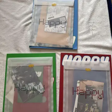 JIN Happy 3 형태 세트 트레이딩 카드 없음