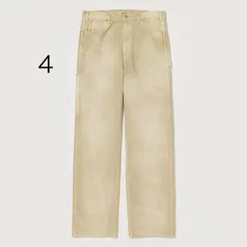 AURALEE ORGANIC COTTON DUCK PANTS 4