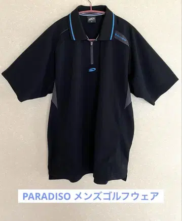 새상품급 paradiso 남성용 골프 피케 셔츠