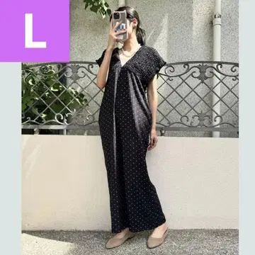 시마무라 laxdantia 도트 셔링 살로펫 L 사이즈