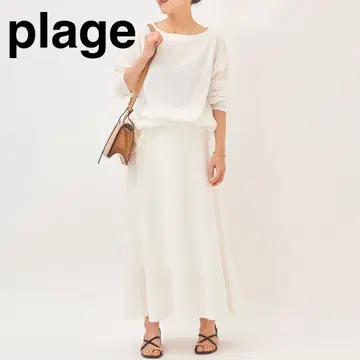 plage 하프 저지 스커트 플라주 IENA