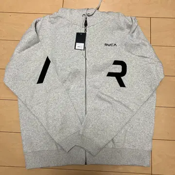 RVCA 그레이 집업 후드티 L 사이즈