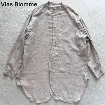 새상품급 Vlas Blomme  린넨 셔츠 원피스