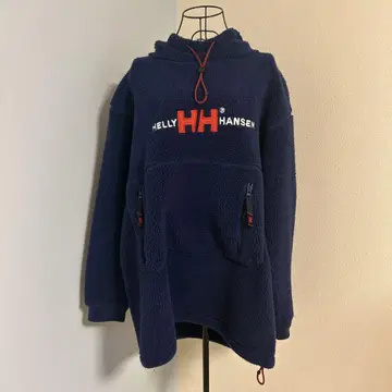 Helly Hansen 플리스 후드티 네이비