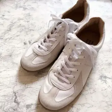 GERMAN TRAINER 저먼 트레이너 스니커즈 화이트 38