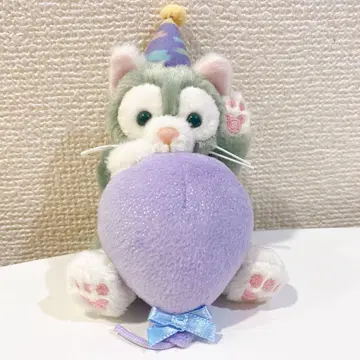 새상품 공식 젤라토니 봉제 인형 키링 디즈니씨 40주년 한정판