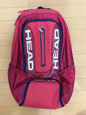 HEAD TOUR TEAM 라켓 백 빨간색