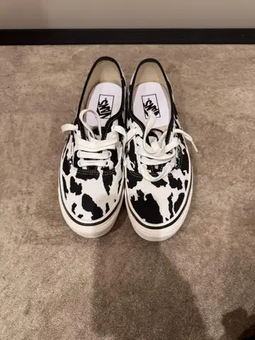Vans 애니멀 무늬 로우컷 스니커즈 여성용