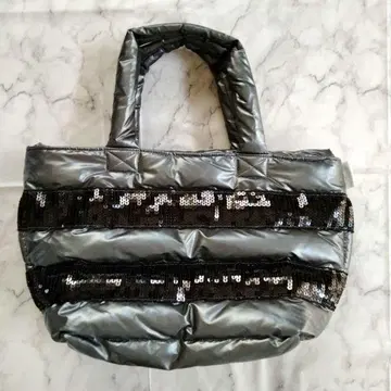 새상품급 ROOTOTE 루토토 스팽글 퀼팅 핸드백