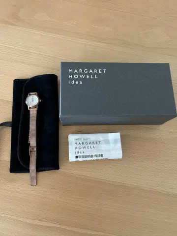 MARGARET HOWELL idea 손목시계 핑크 골드