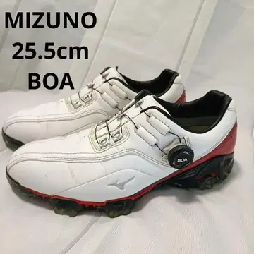 Mizuno 골프화 BOA 시스템 화이트/레드 25.5cm