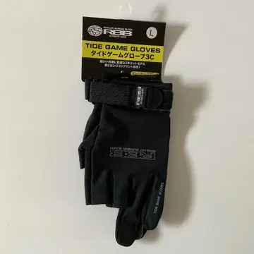 미사용 새상품 리바레이 RBB 타이트 게임 글로브 3C 7681 블랙 L