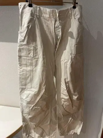 갤러리 바이 화이트 카고 팬츠