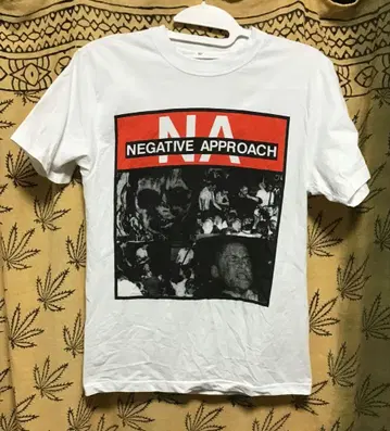 하드코어! Negative Approach 티셔츠