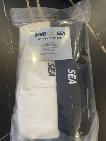 [ 새상품 2컬러 ] windandsea ESS 2P POCKET TEE