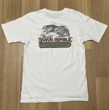 80s Banana Republic 티셔츠 safari&travel