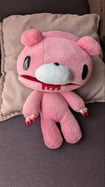 활 그루미~ 입구 퍼펫 Gloomy Bear 핑크 CPG-134