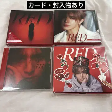 야마다 료스케 'RED' 4형태 세트(카드 포함)