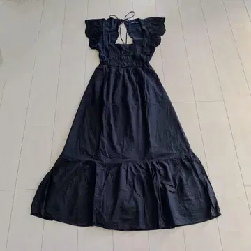 ZARA 백 오픈 티어드 원피스