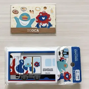 만박 기념 ICOCA + 오리지널 패스 케이스